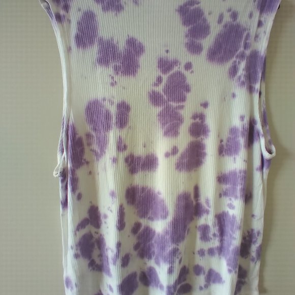 Abound Tie Dye Tank, Soft & Comfy.Lightly Ribbed. Fun and Cool for Summer! NWOT - Picture 5 of 5